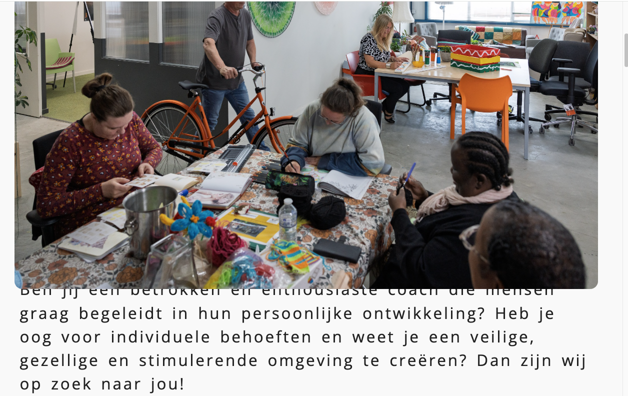 foto overlapt tekst