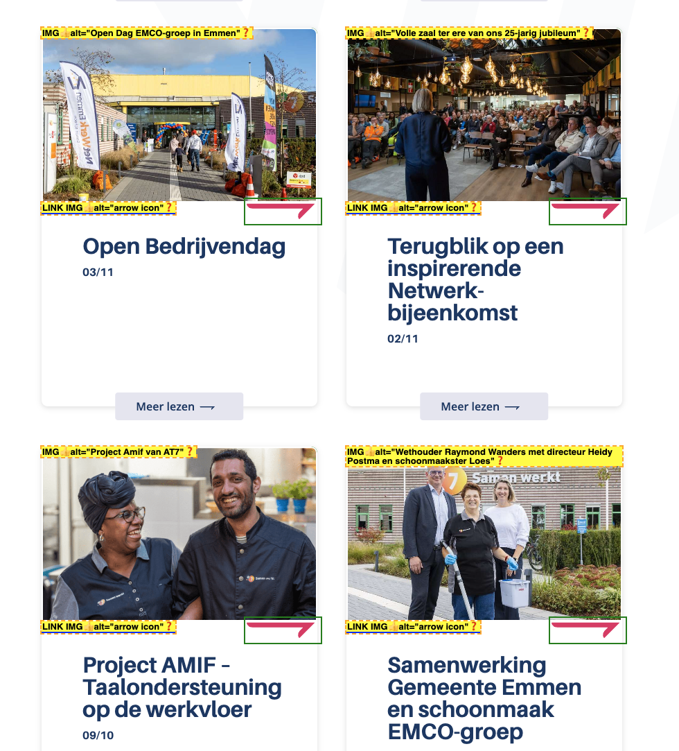 al-teksten nieuwsberichten