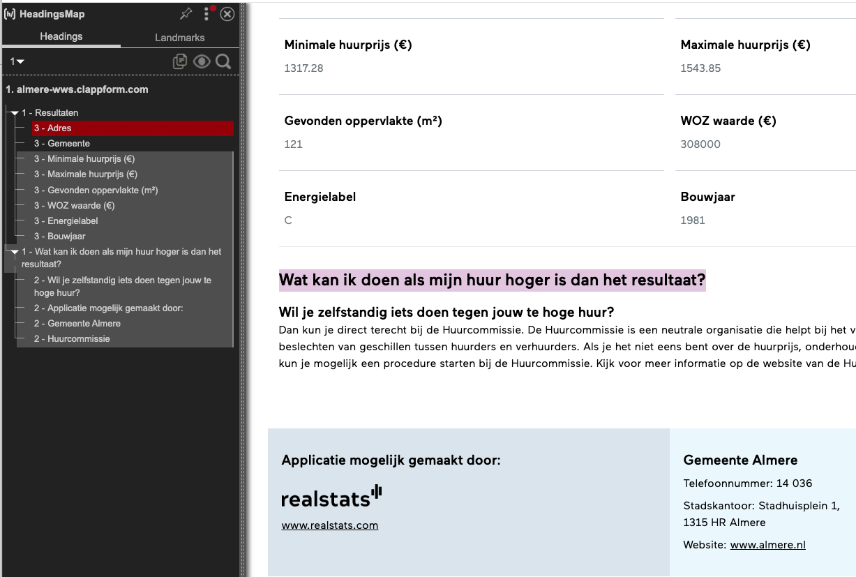 koppenlijst resultaten