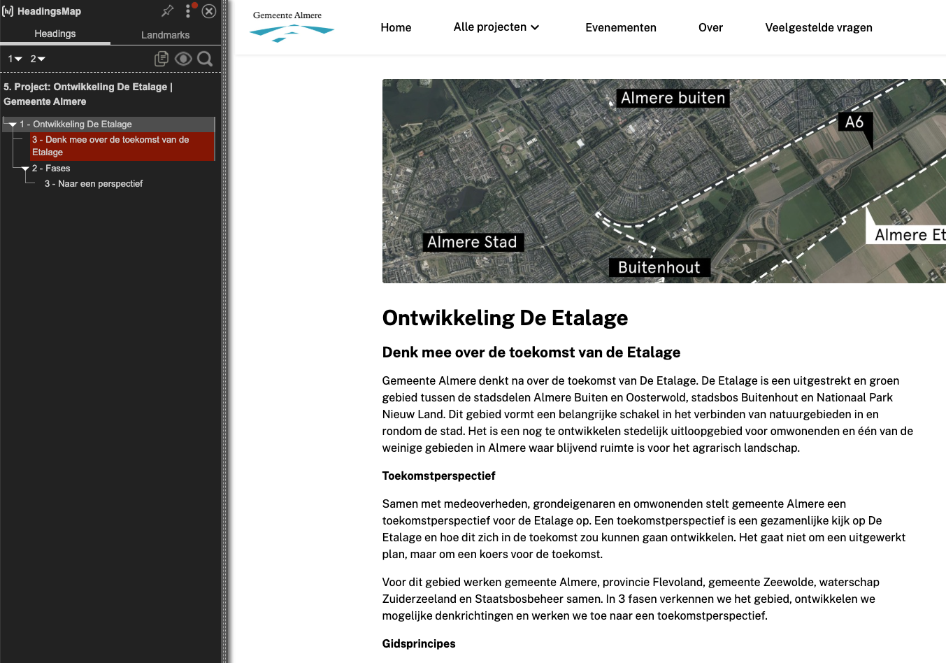 koppenlijst projectpagina